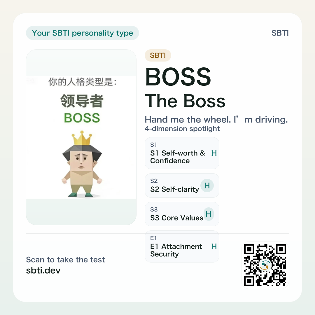 BOSS (The Boss) share card