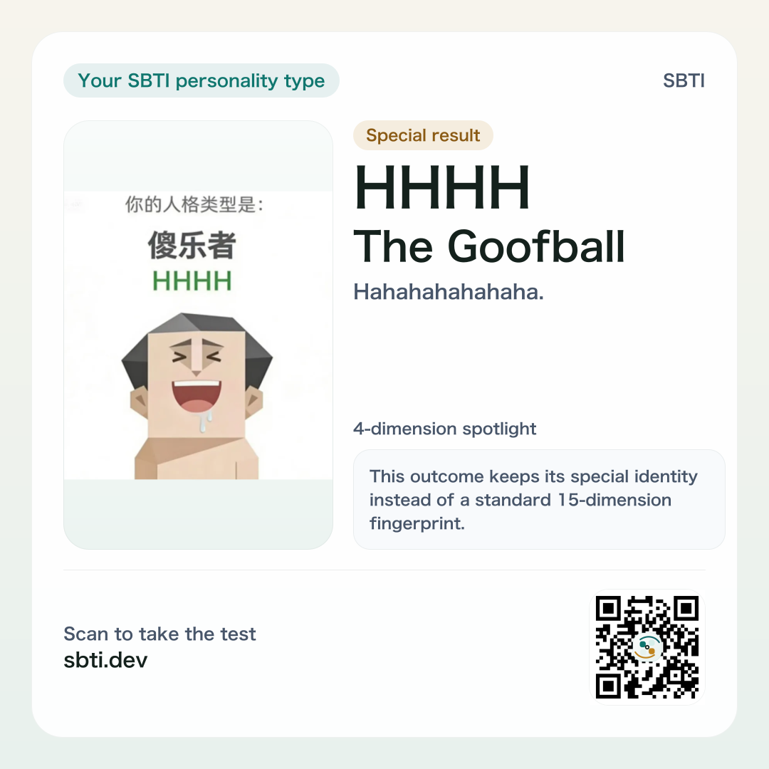 HHHH (The Goofball) share card