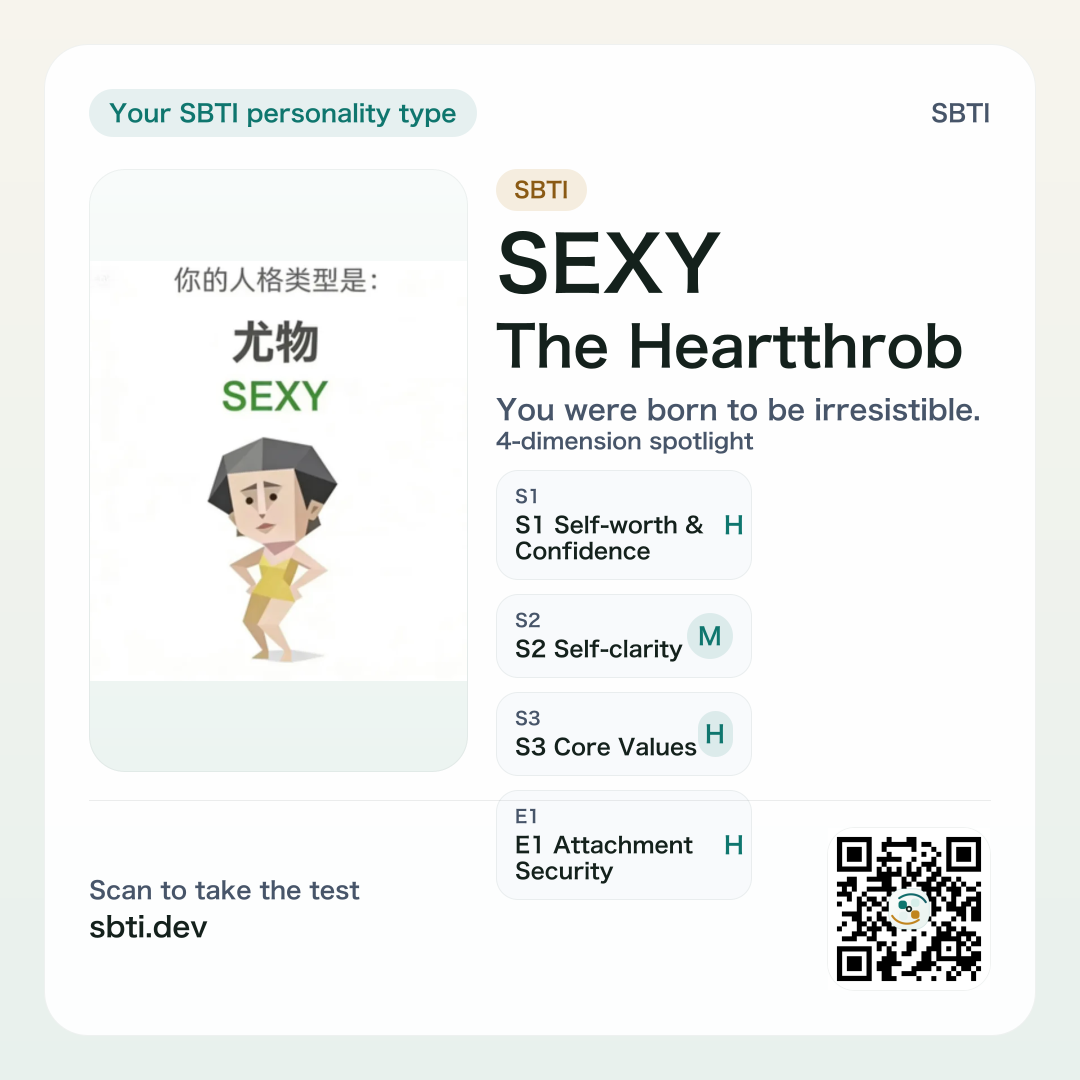 SEXY (The Heartthrob) share card