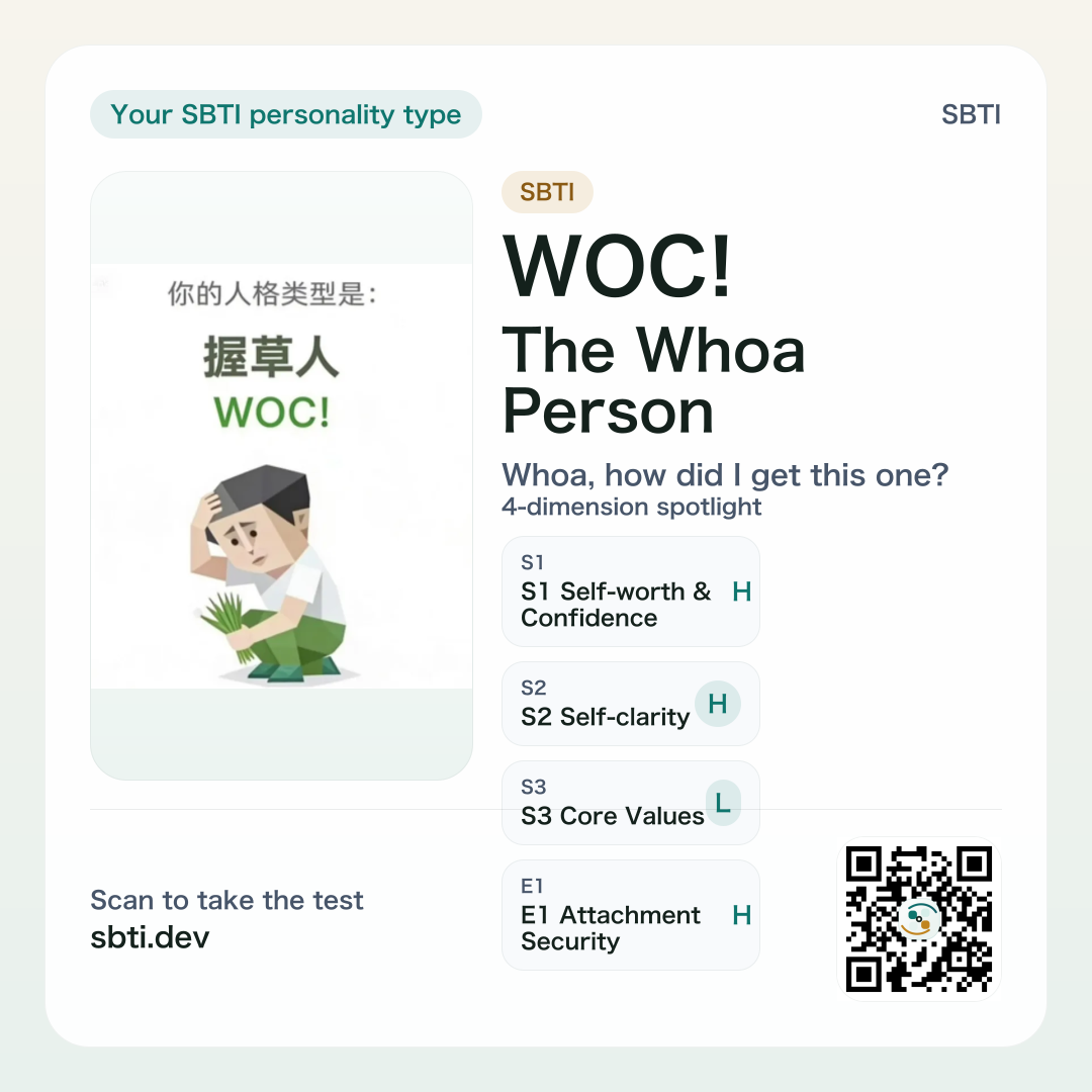 WOC! (The Whoa Person) share card